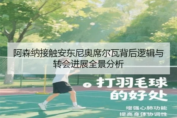 阿森纳接触安东尼奥席尔瓦背后逻辑与转会进展全景分析