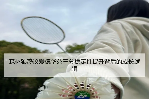 森林狼热议爱德华兹三分稳定性提升背后的成长逻辑